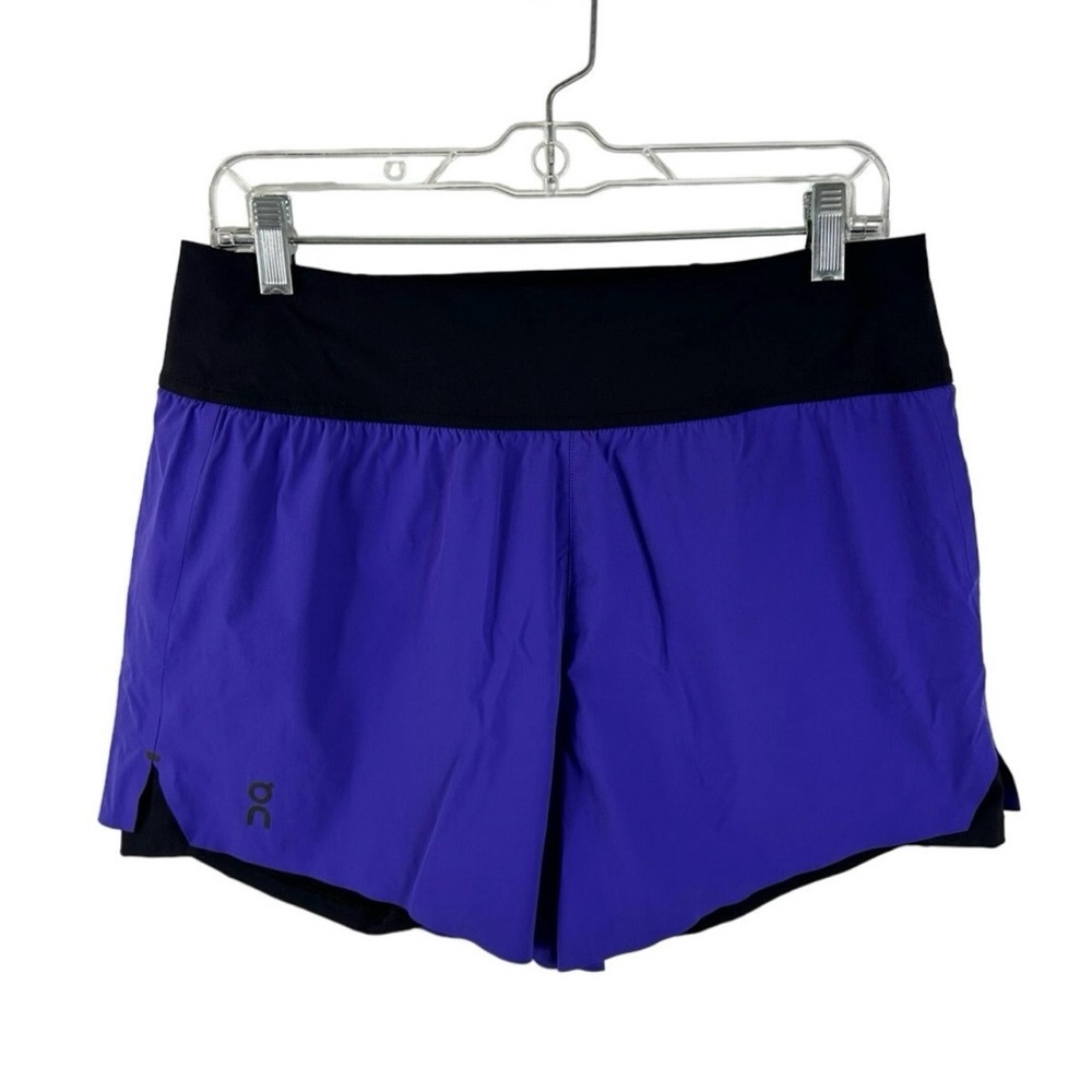 On Running Women's Purple-Blue Athletic Shorts